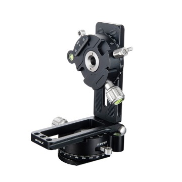 AOKA LK-80 New Dual Panoramic Gimbal Head Set for tripod